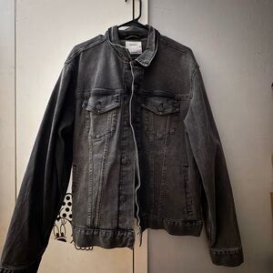 Old Navy Charcoal Denim Jacket